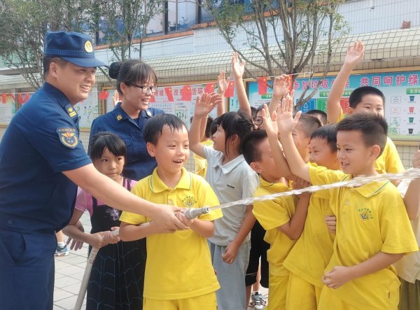 明福今投 寓教于乐！罗定消防开启别样消防安全课